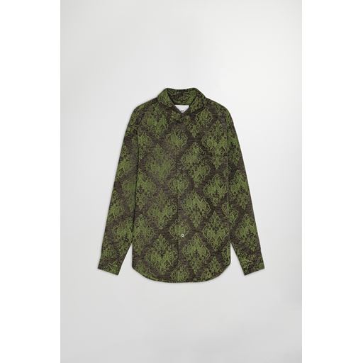 NN. 07 Adwin Overshirt, Dark Army, XXL