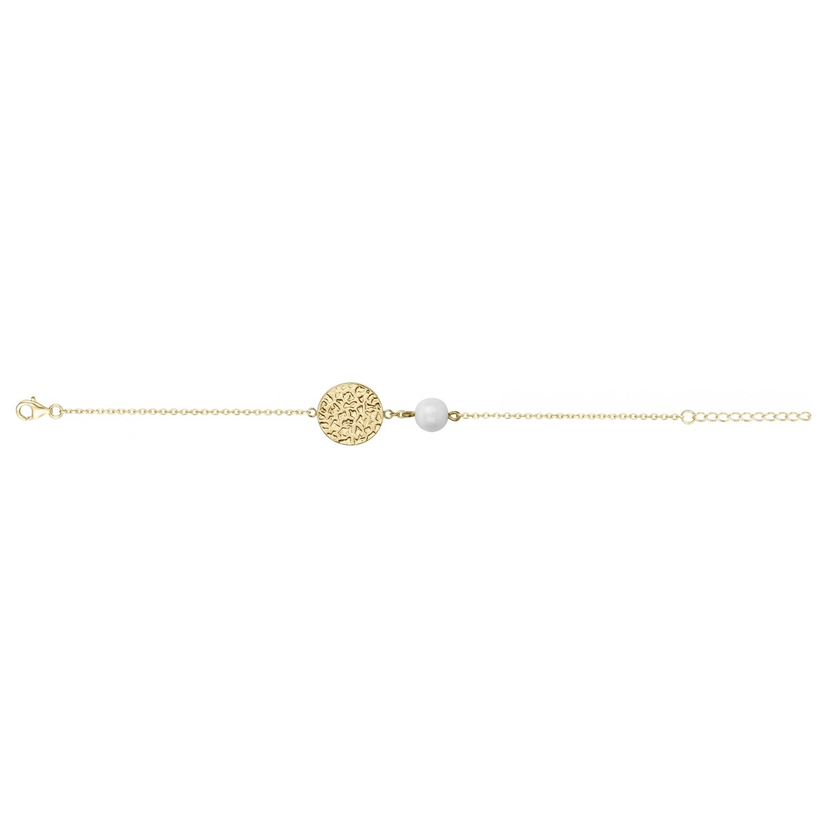 Bracelet souple mono-motif en Acier
