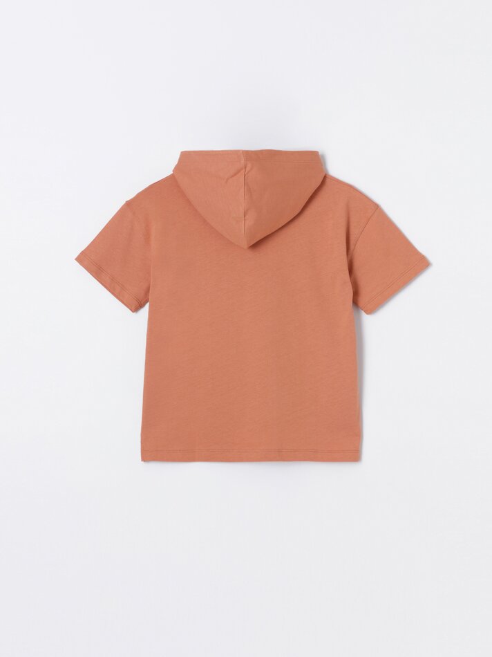 Camiseta com capuz - Tile