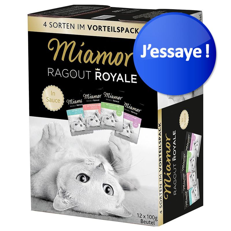 Offre découverte mixte Miamor Ragoût Royal 12 x 100 g
