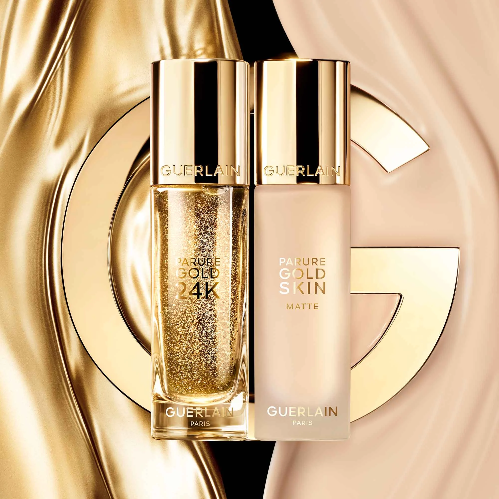 PARURE GOLD 24K Base de Teint Perfectrice Concentré d'Éclat - Hydratation 24H |
