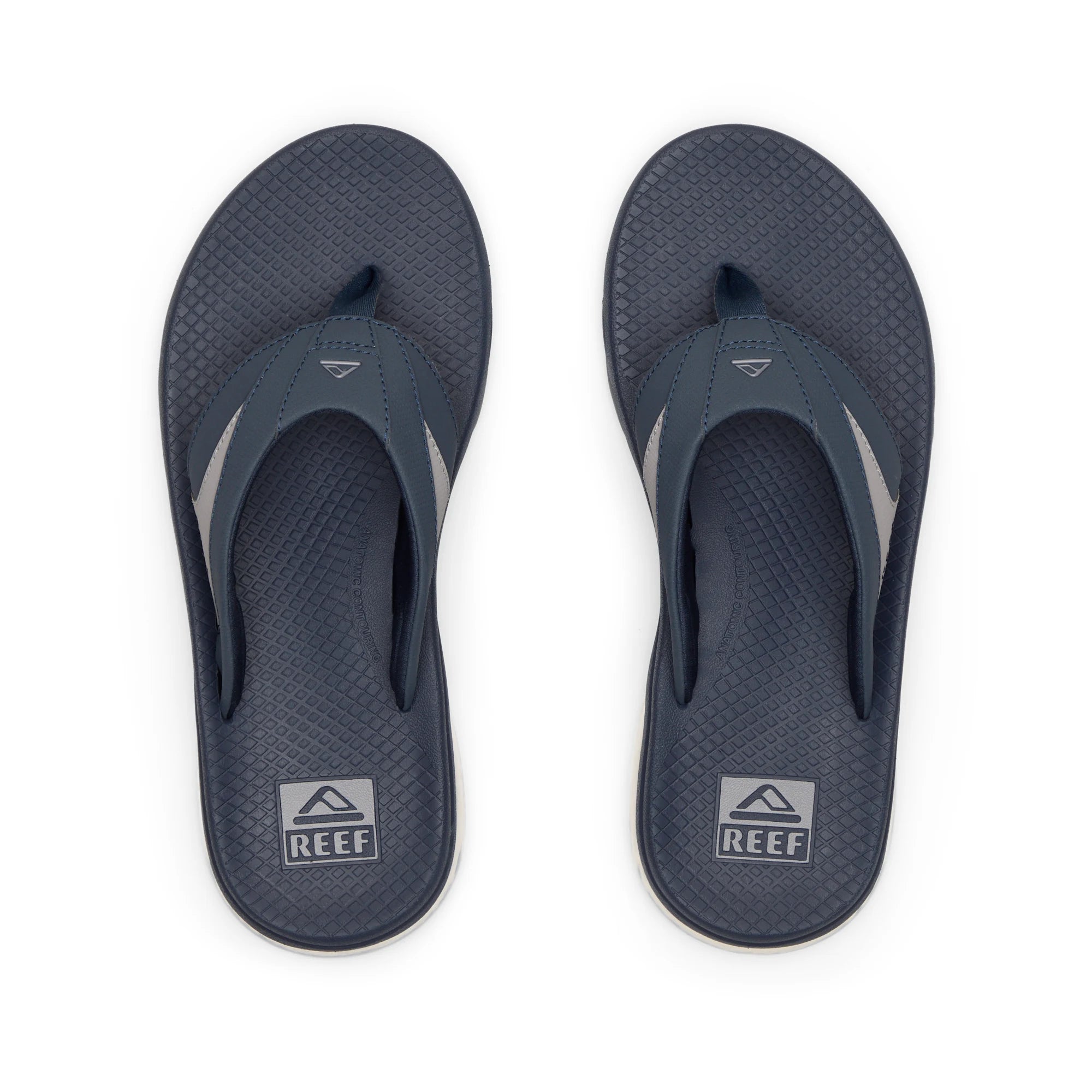 Fanning  Navy Grey