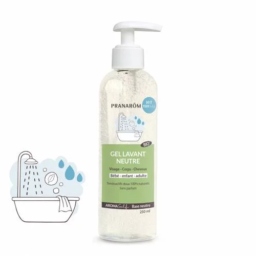 Aromaself Gel Lavant Neutre Bio Flacon 250 ml