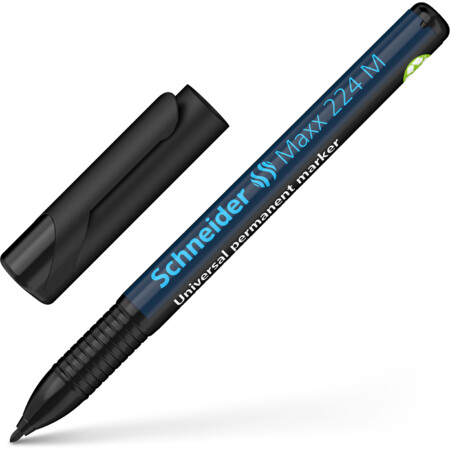 Schneider Maxx 224 M Universalmarker permanent - schwarz - 1 mm