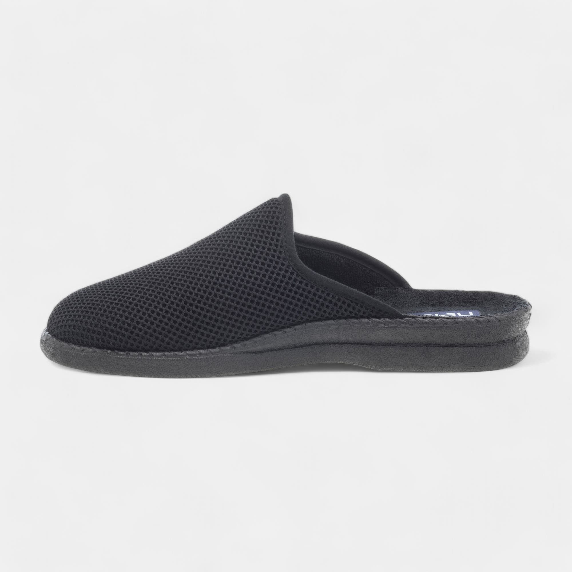 Pantoufles mules Homme noir