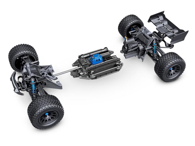 Traxxas Stadium Truck XRT 8S Orange ARTR, 1:6 Brushless Stadium Truck Basher mit tiefem Schwerpunkt