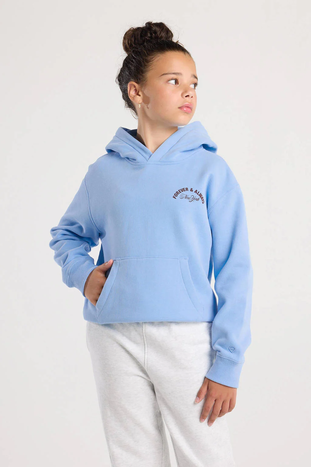 America Today hoodie blauw