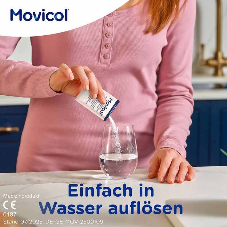 MOVICOL® Beutel Pulver – schnelle Hilfe bei Verstopfung, 10 St