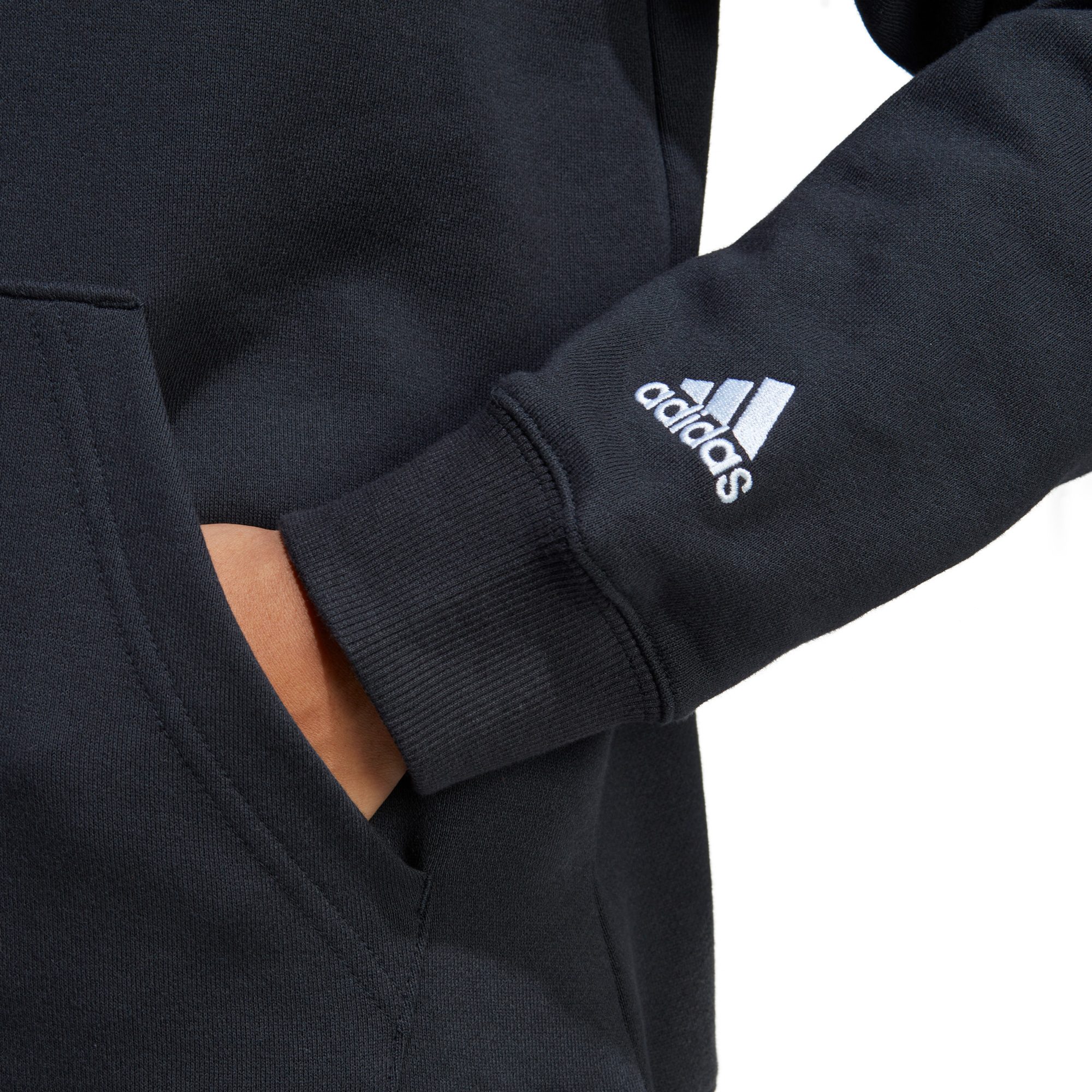 adidas Essentials Linear Hoodie Damen schwarz