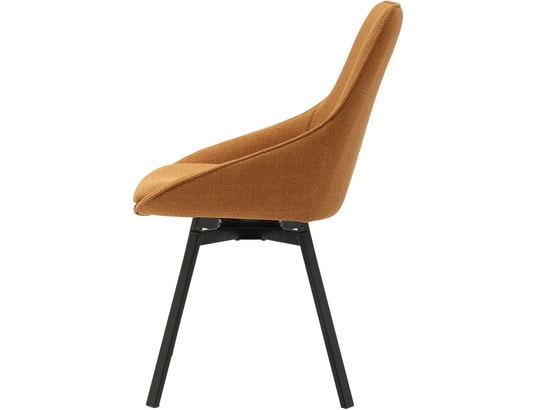 PRO LIVING - Chaise Lot de 2 C. Kizim pivotante miel
