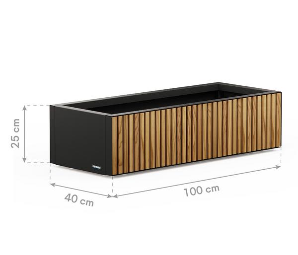 Herstera Metall-Pflanzkasten Deco Planter Xic,