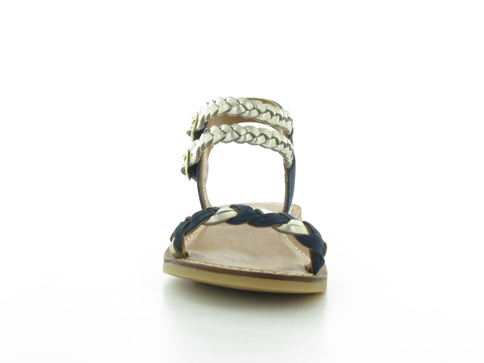 Shoopom-LAZAR Cuir Or