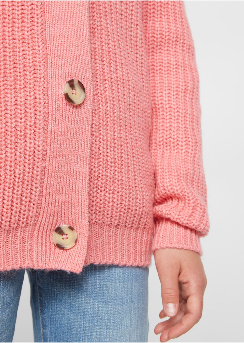 Gilet en maille fille