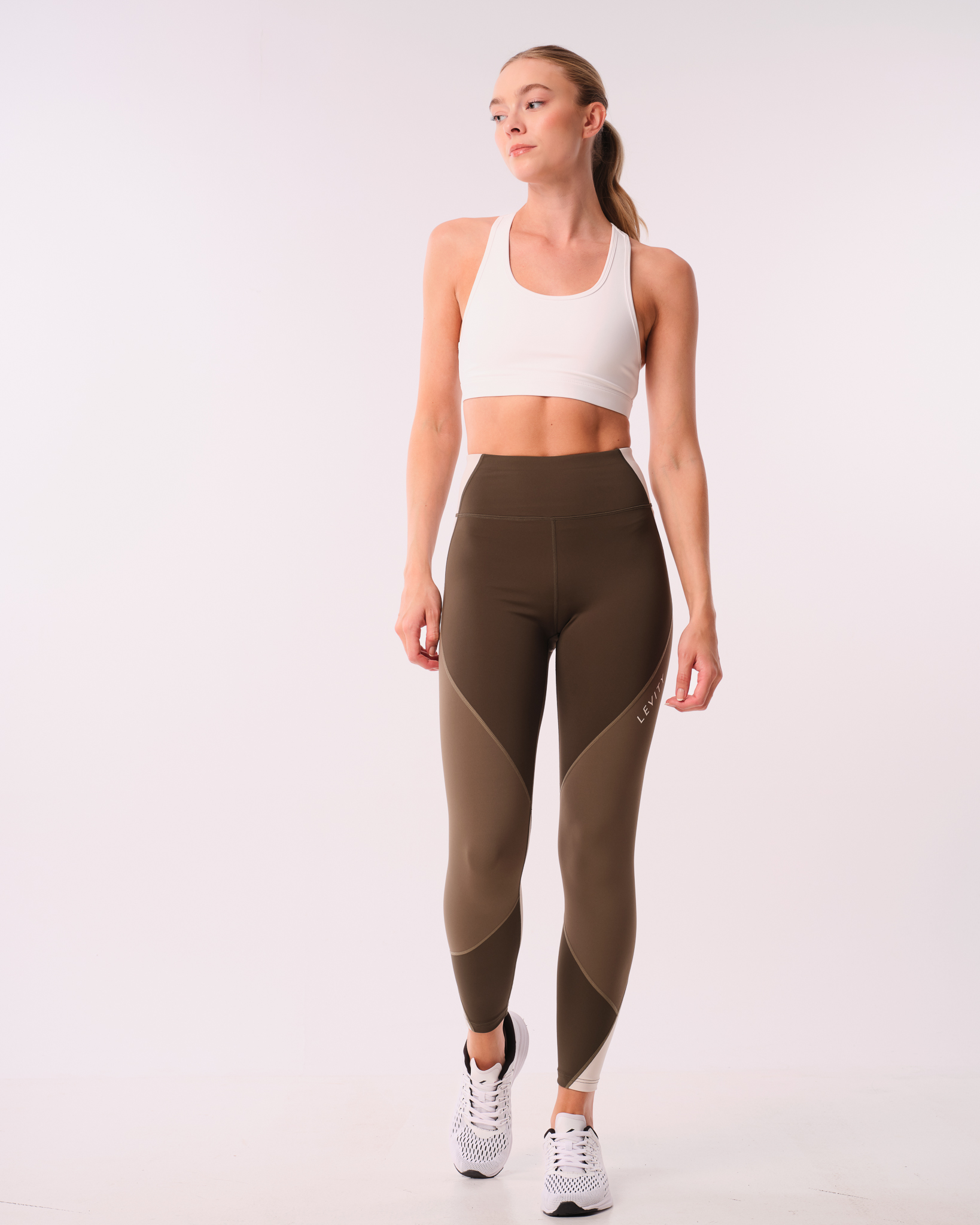 LEVITY Sphere Tights Green Block