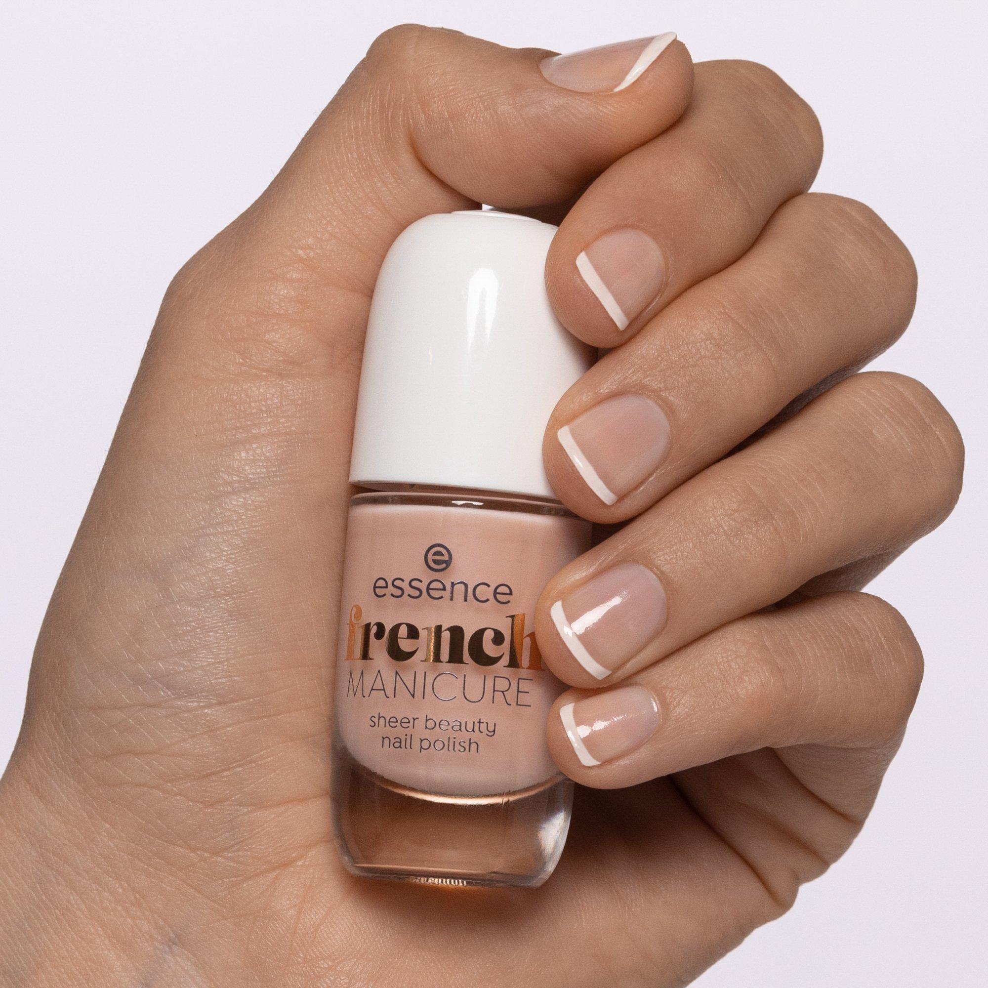 french MANICURE sheer beauty nail polish vernis à ongles