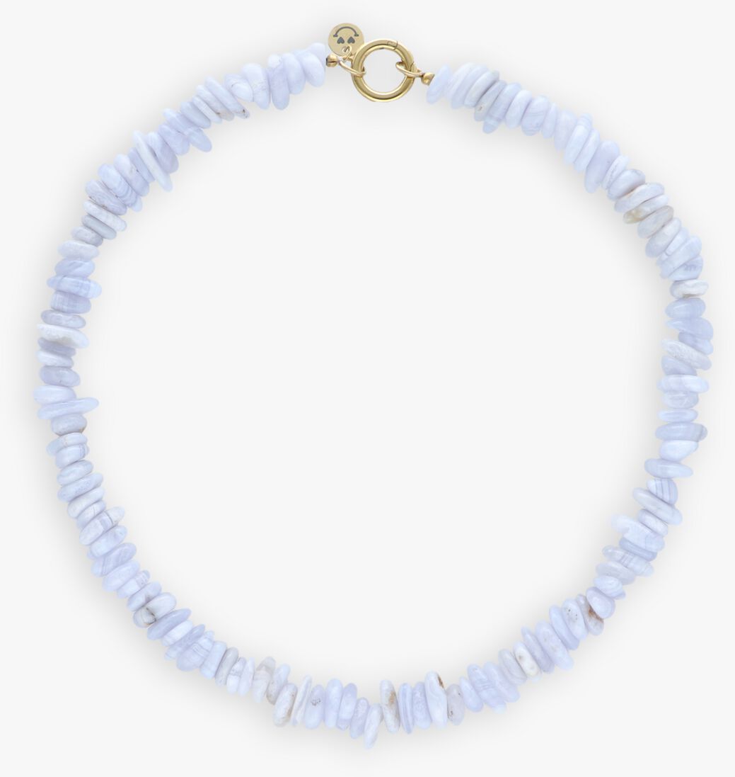 blauwe bonnie studios kettingen yuyu blue necklace