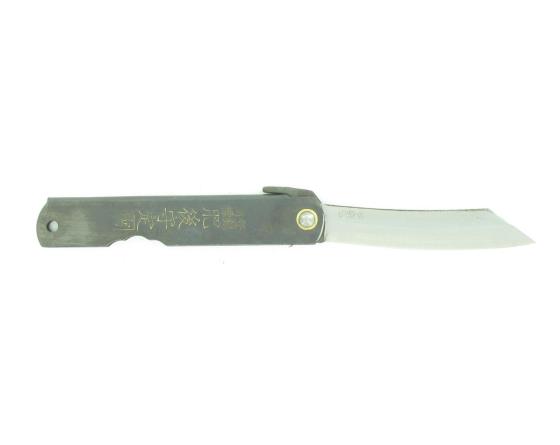 Higonokami - KDS 100 Sandwich - Manche en Acier Noir