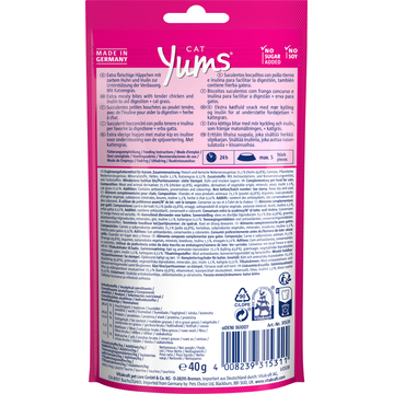 Vitakraft Cat Yums Kip en Kattengras 40 g