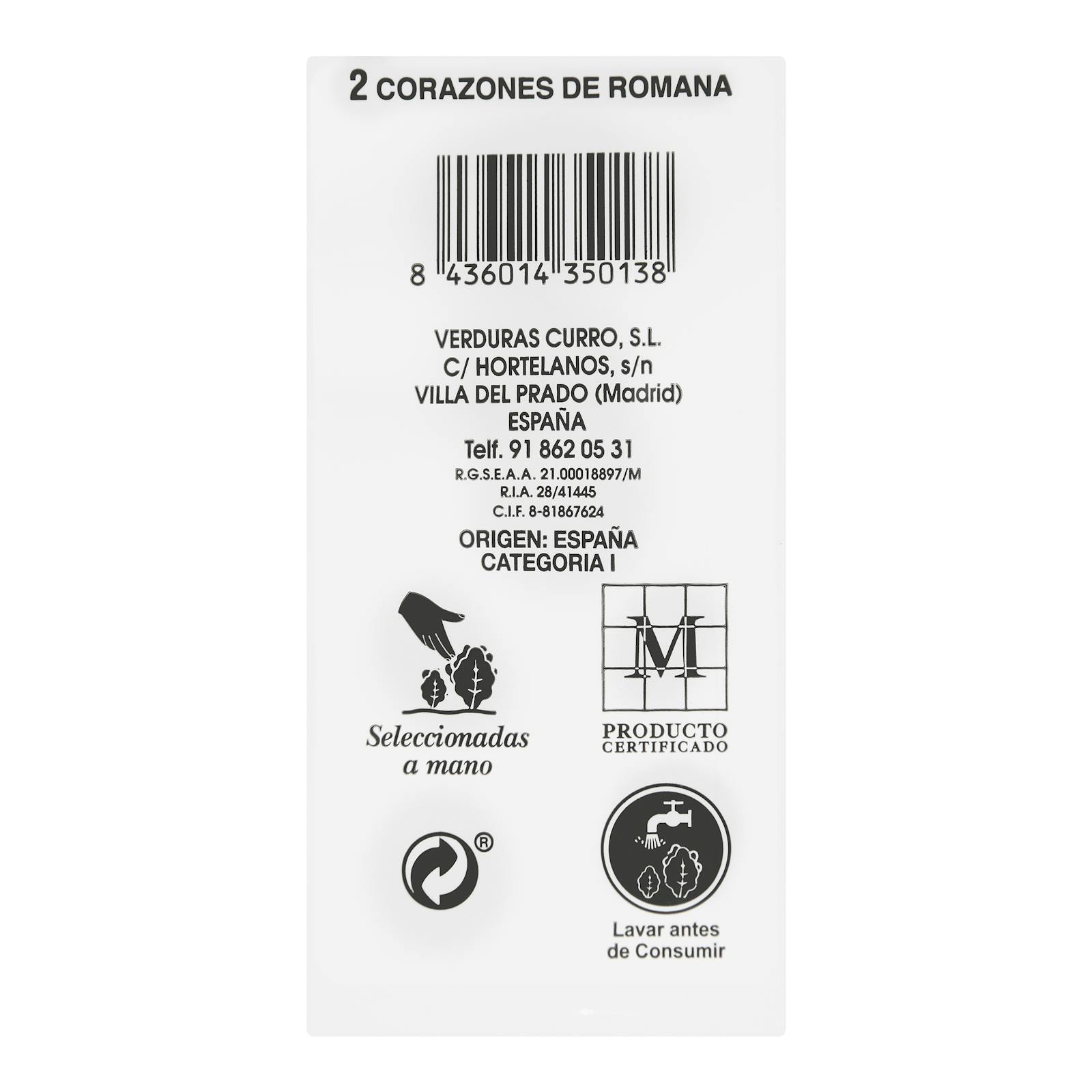 Laitue romaine coeur