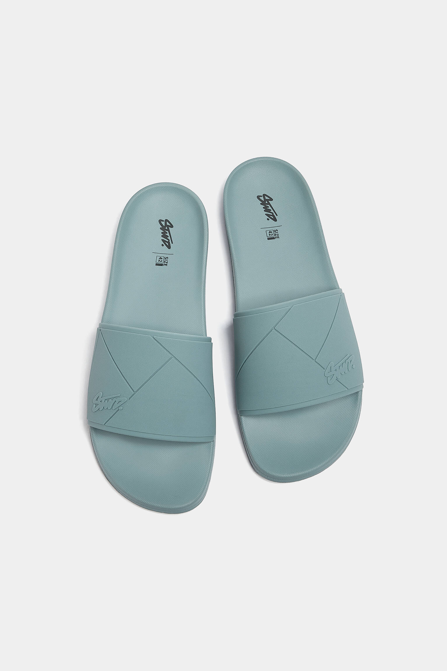 Chinelo de dedo STWD emborrachado - Azul