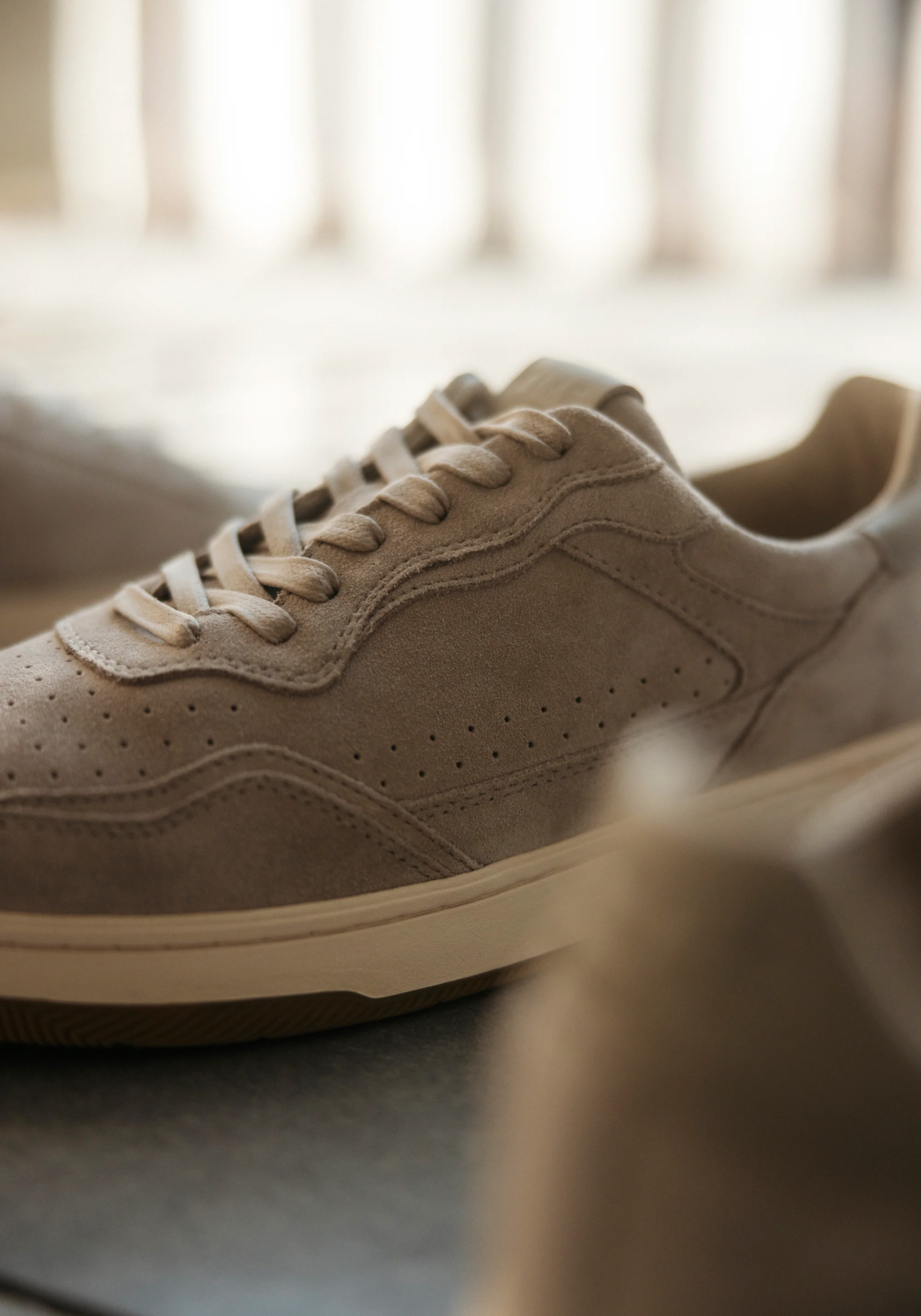Clae Sneaker Haywood Feather Grey Suede