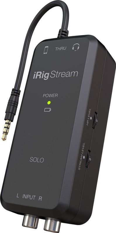 IK Multimedia - iRig Stream Solo - Audio-Interface - USB-Interface