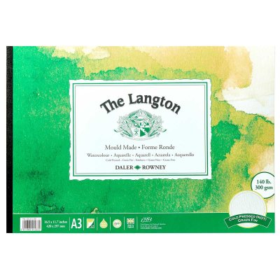 Daler Rowney Langton A3 Watercolour Pad: 300 GSM