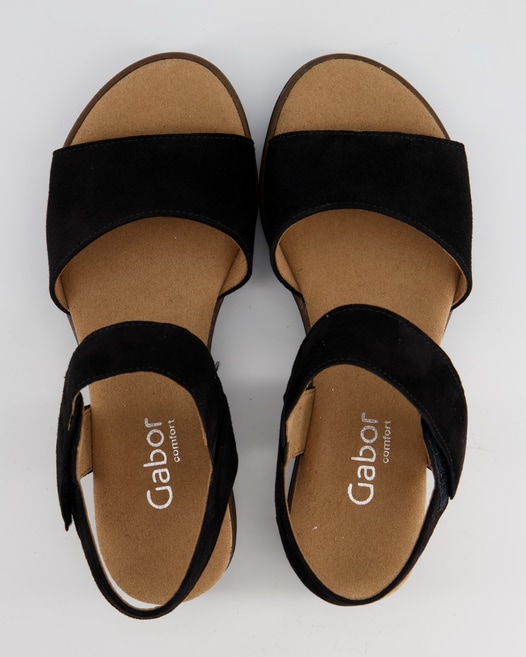 Gabor Comfort 4275047 Sandalen in Schwarz