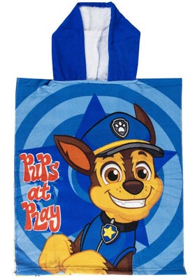 Paw Patrol Mikrofiber Badeponcho, Chase