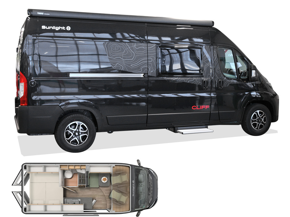 Sunlight Cliff 600 XX 20 years edition 2025 camper