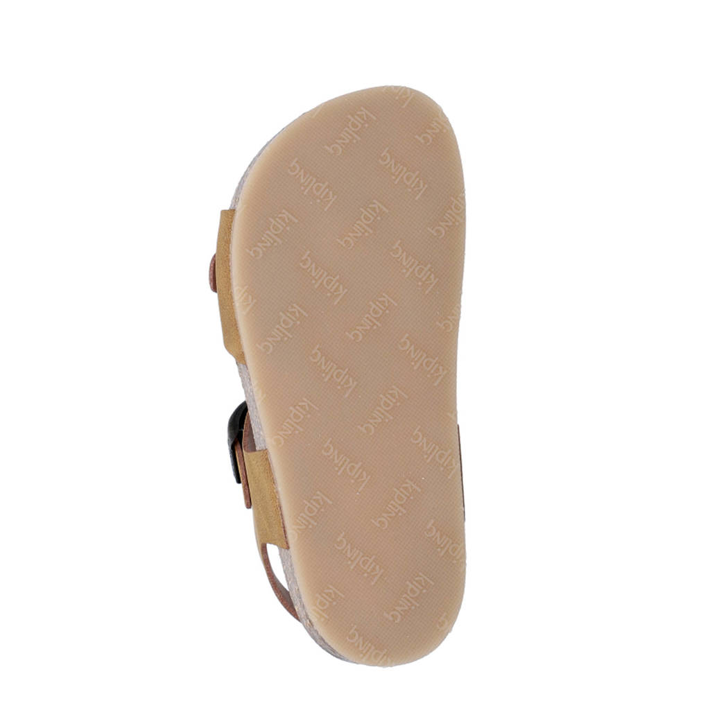 Kipling Sunset 1nubuck sandalen cognac