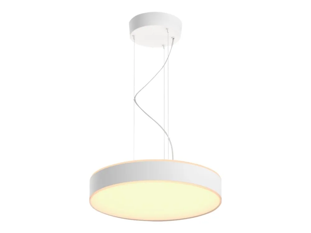 Philips Hue White ambiance Enrave - Vedhængslampe - LED - 33.5 W - varmt til køligt hvidt lys - 2200-6500 K - hvid
