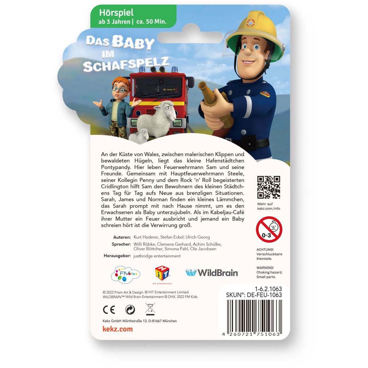 KekzKekz   Audiochip Feuerwehrmann Sam Das Baby im Schafspelz