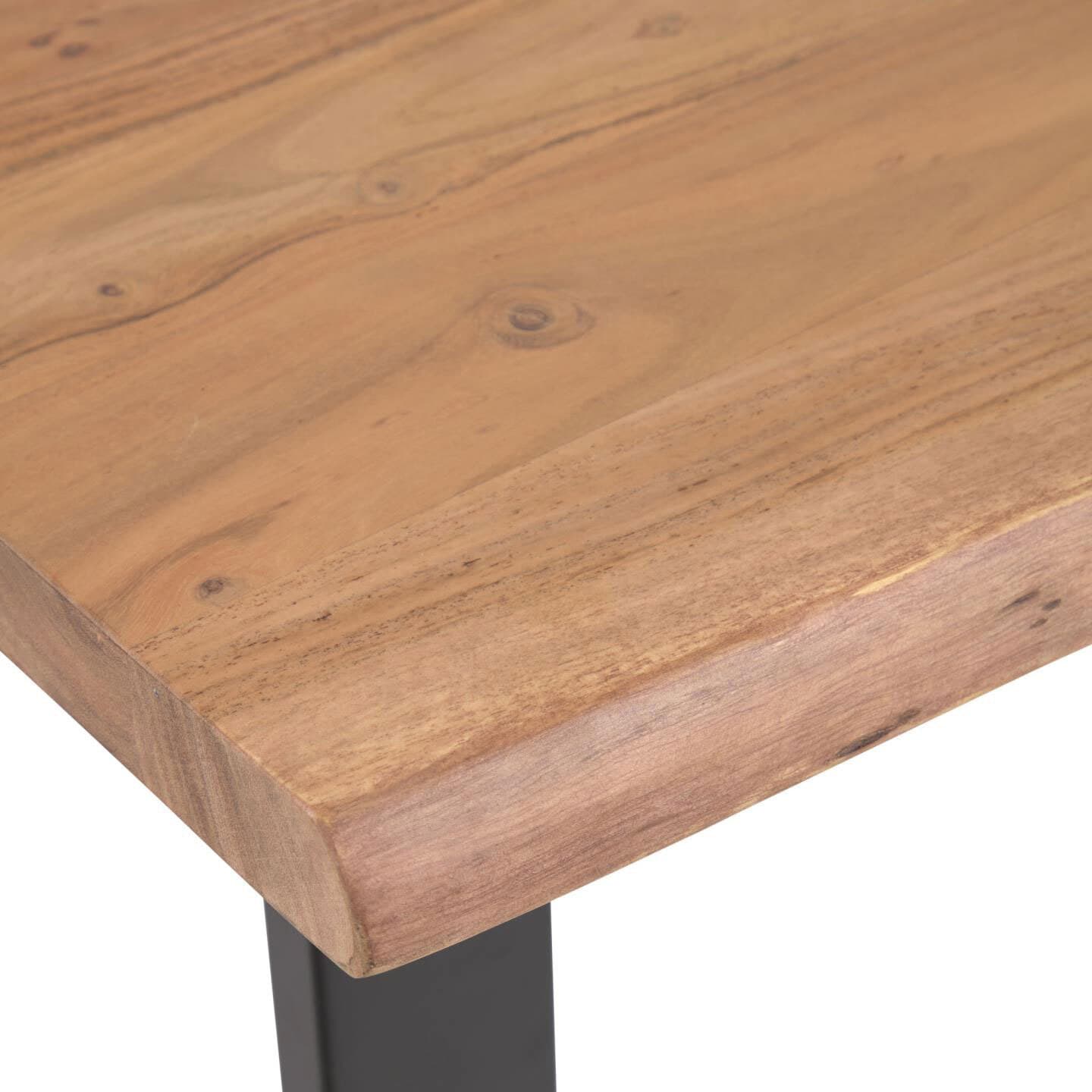 Kave Home Konsolentisch SONO 140 x 60 cm Akazie braun