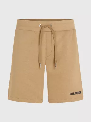 Shorts de moletom Hilfiger Monotype Flex Fleece
