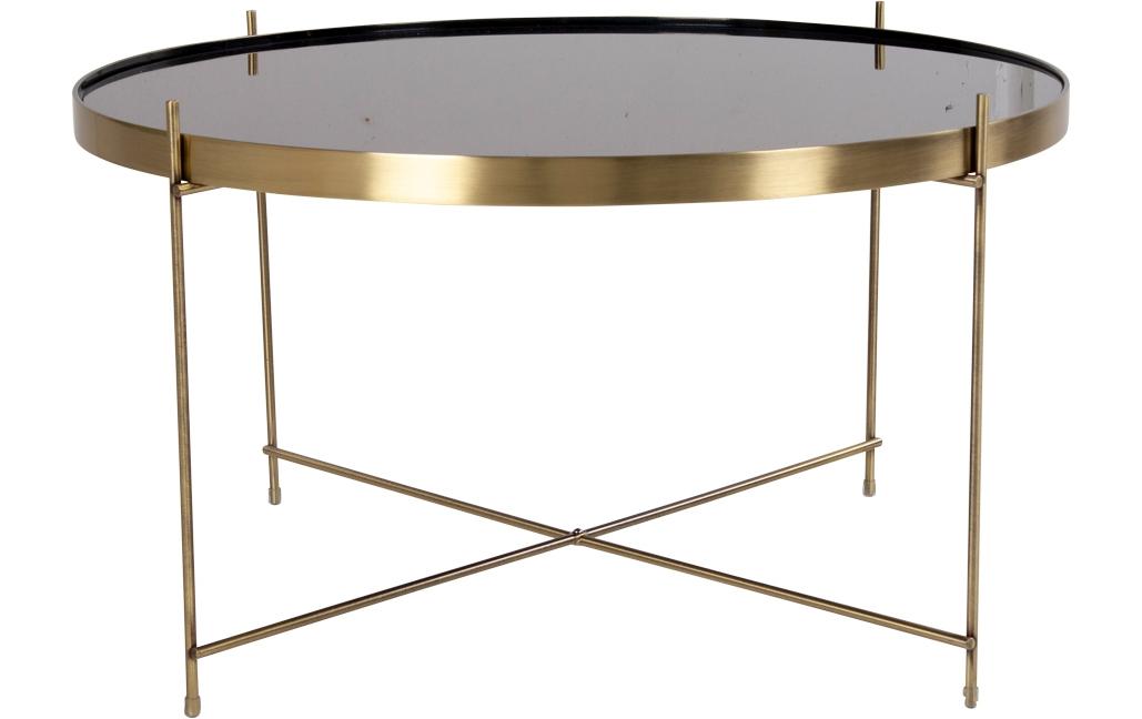 Couchtisch Venezia 70 x 40 cm, Gold<br>Moderner Sofatisch