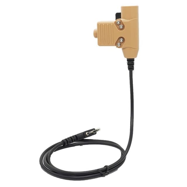 til Baofeng Kenwood HYT TYT HAM Radio Walkie Talkie U94 PTT Headset Adapter