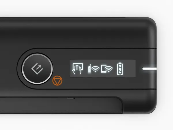 Epson WorkForce ES-60W - Scanner med papirfødning - Contact Image Sensor (CIS) - A4 - 600 dpi x 600 dpi - op til 300 scanninger pr. dag - USB 2.0, Wi-Fi(n)