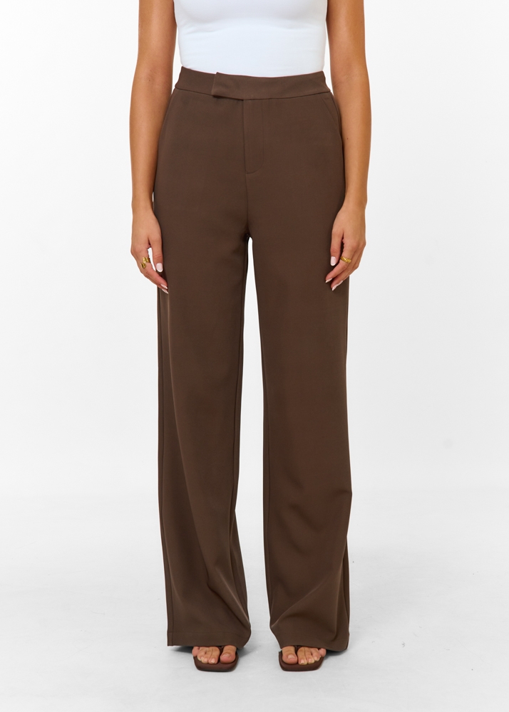 Audrey pantalon choco bruin