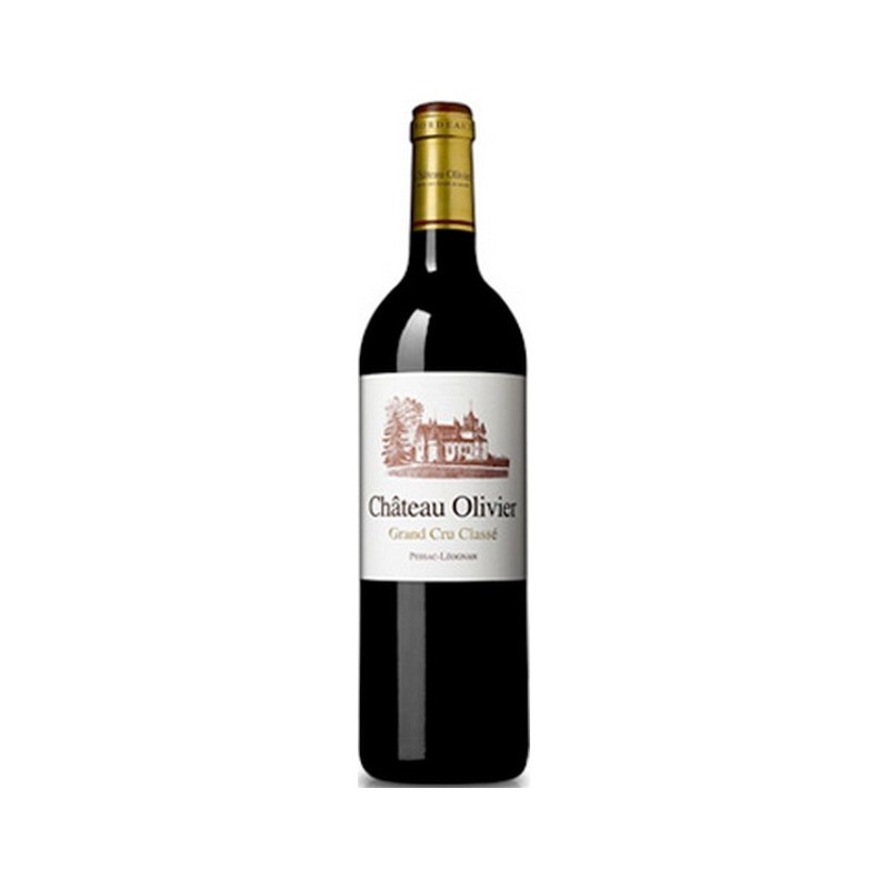 Château OLIVIER Rouge 2019 - Pessac-Léognan Rouge - Cru Classé - par Caisse bois de 6 bouteilles 75 cl