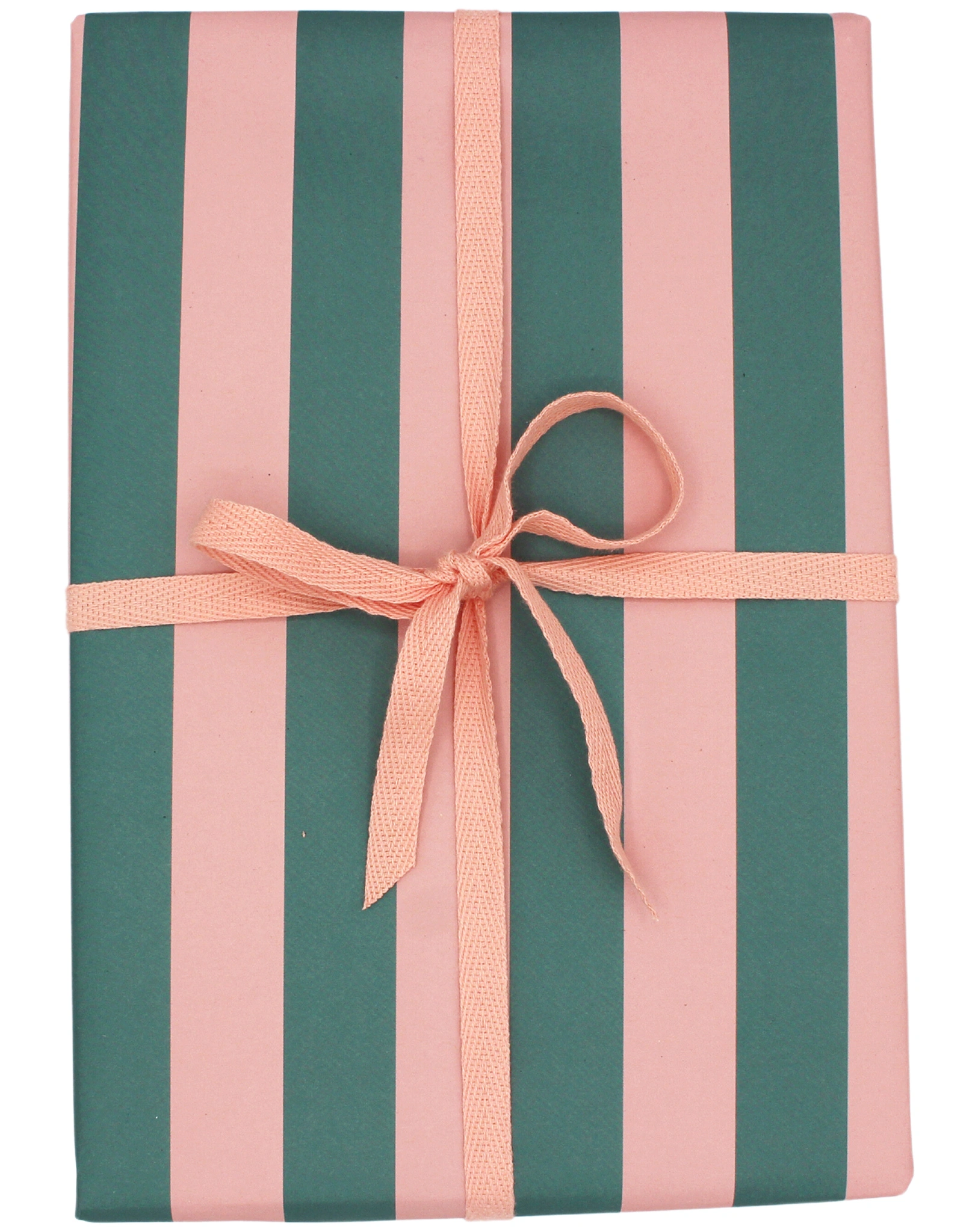 Geschenkpapier STREIFEN (50x70) 3er Set in rosa/grün