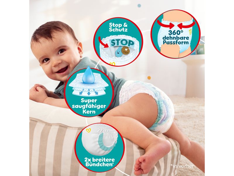 Pampers Windeln Baby Dry Pants Extra Large Grösse 6 Monatsbox 14-19 kg, 138 Stück