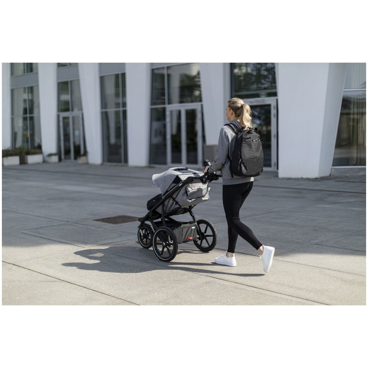 THULETHULE   Wickelrucksack black