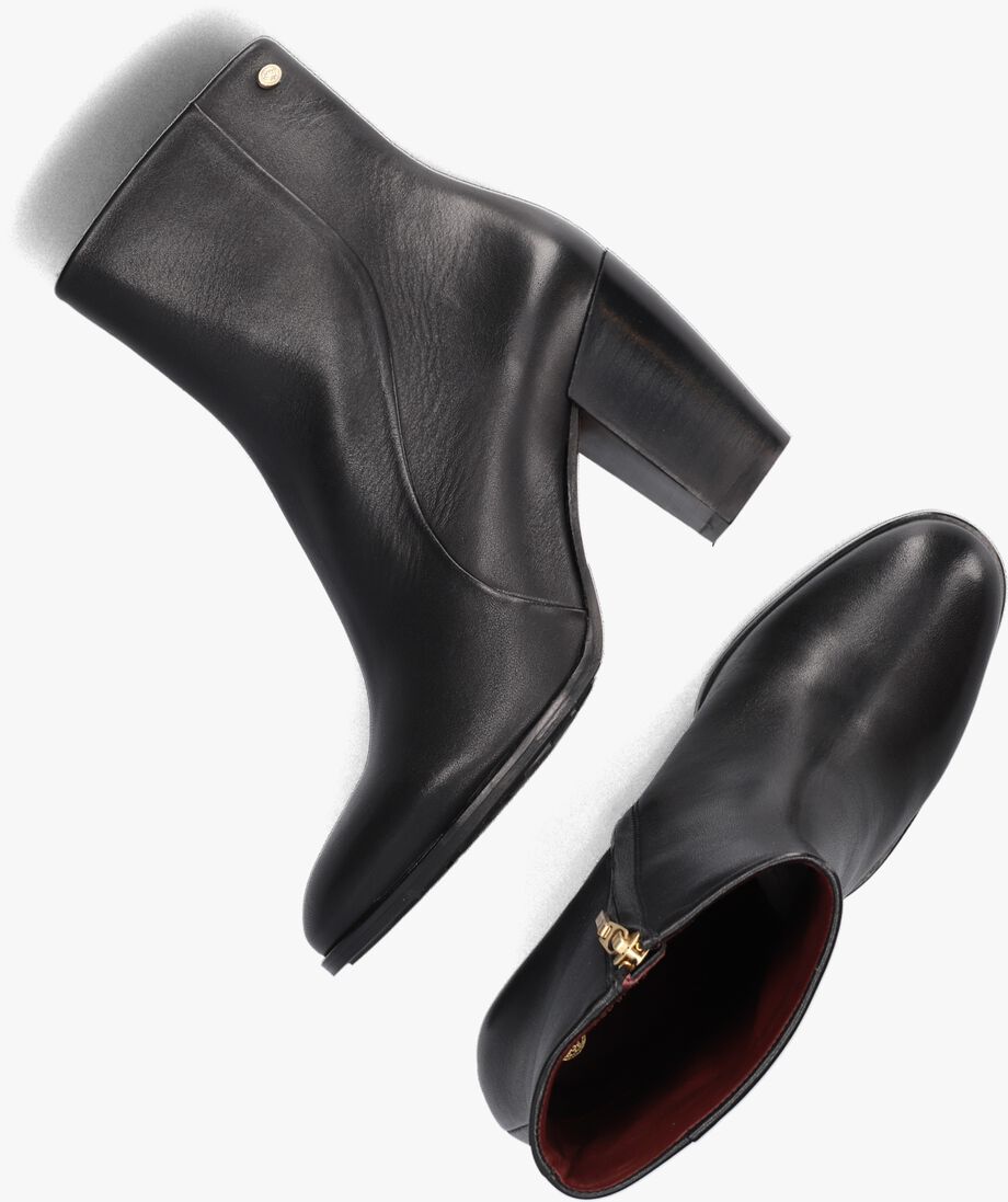 FRED DE LA BRETONIERE zwarte fred de la bretoniere enkellaarsjes alicia ankle boot