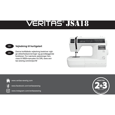 Veritas JSA18 symaskine