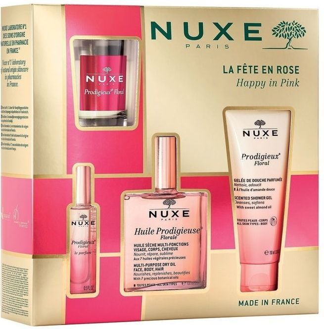 NUXE Prodigieux® Floral Happy in Pink Set Lichaamsverzorgingsset Dames