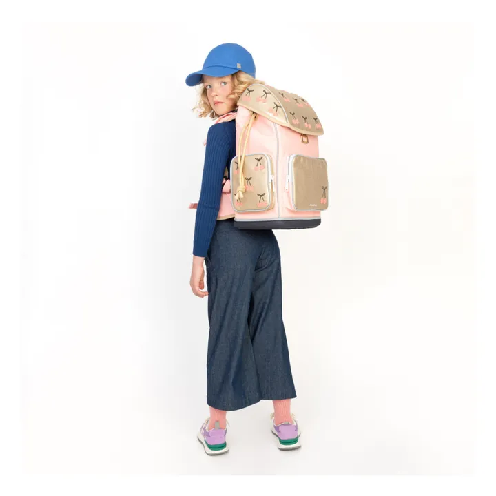Jeune Premier Sac à Dos Ergomaxx Cherry Pompon | Doré