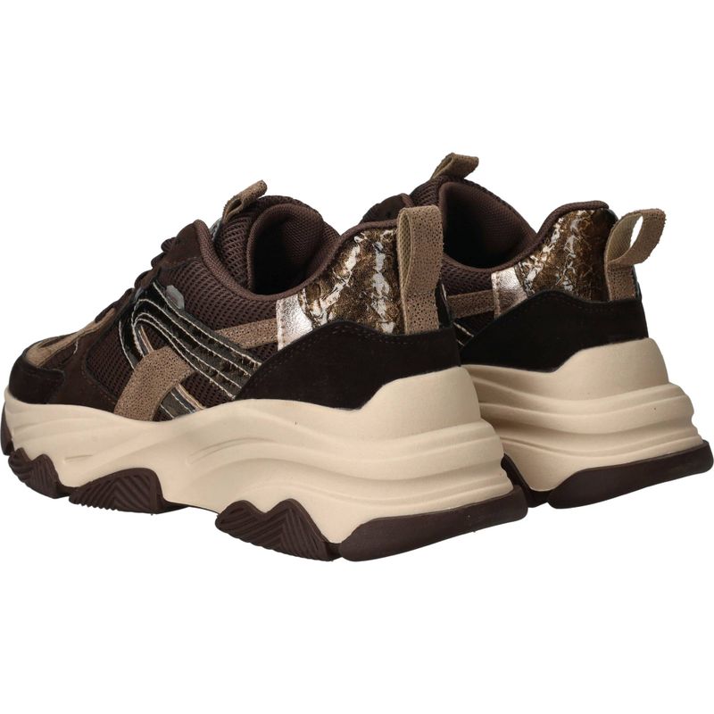 POSH by Poelman Sneakers Bruin Dames