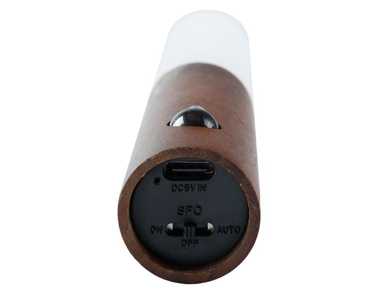 FTM Wandleuchte mit Lichtsensor, Dunkelbraun, 2 Stk. Aussenwandleuchte
