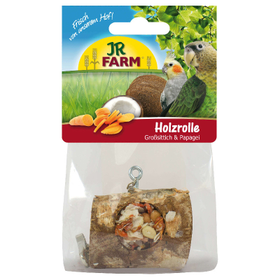 JR Holzrolle Grosssittiche & Papageien